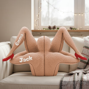 Naughty Couple Custom Shape Pillow - Personalized Gifts For Couple 04ohta131125-Homacus