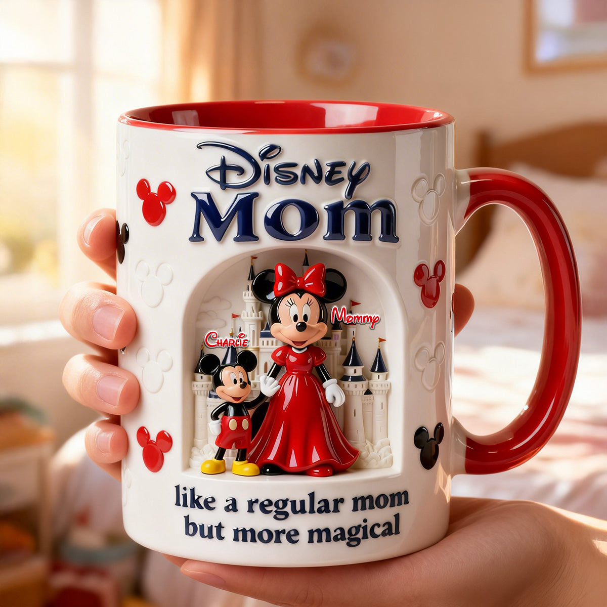 Mom and Kid Coffee Accent Mug - Personalized Gifts For Mother 04kimg130226-Homacus
