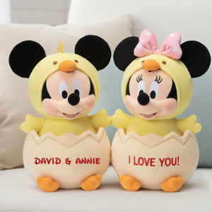 Egg Couple Custom Shape Pillow - Personalized Gifts For Couples 07tolu051225-Homacus