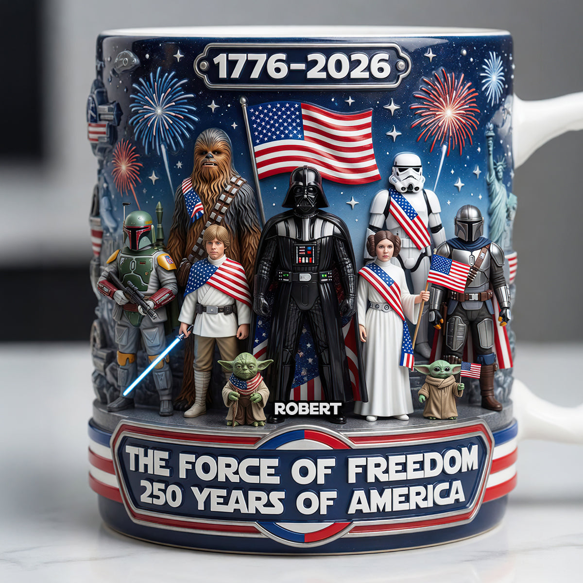 Warriors Celebrated America 250th Anniversary Magic Mug - Gifts For Patriots 02tydt010626