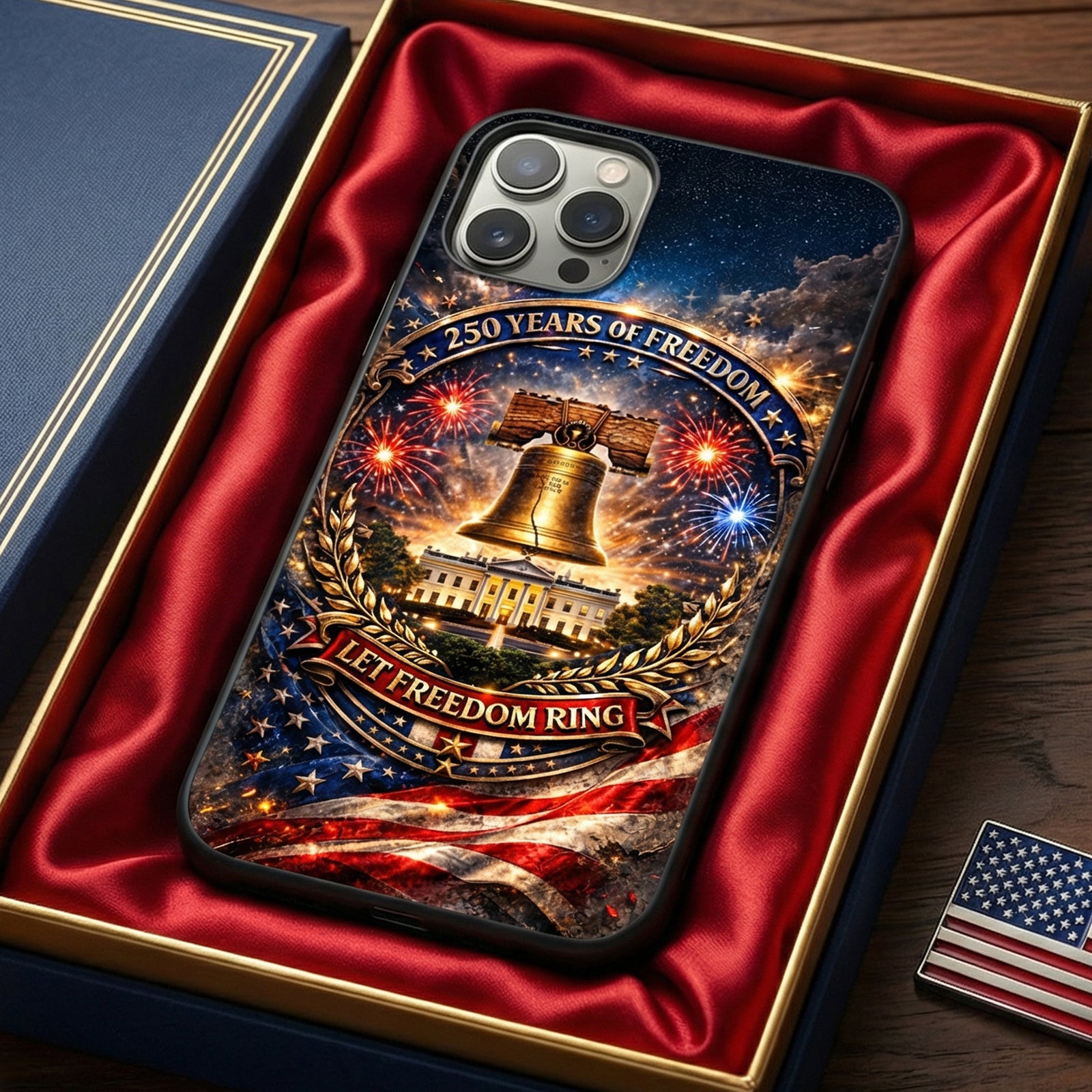 America 250th Anniversary Phone Case - Personalized Gifts 04toqn030326-Homacus