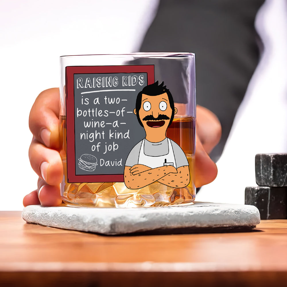 Personalized Gifts For Dad Whiskey Glass 032huqn140225hg-Homacus