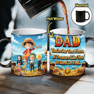 Dad’s Little World Magic Coffee Mug - Personalized Gifts For Dad 012HUMG260326-Homacus