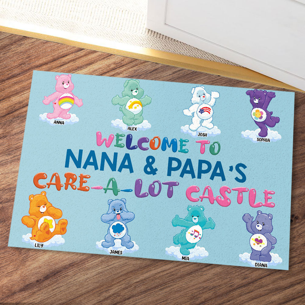 Personalized Gifts For Grandparents Doormat Welcome To Castle 1nalh170222-Homacus