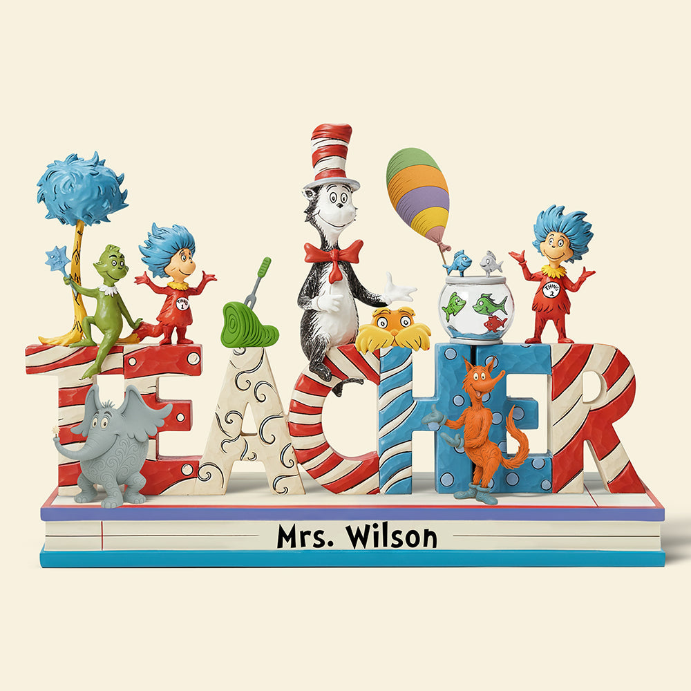Cute & Playful Characters From Children's Books Acrylic Plaque - Personalized Gifts For Teacher 02qhqn130525-Homacus