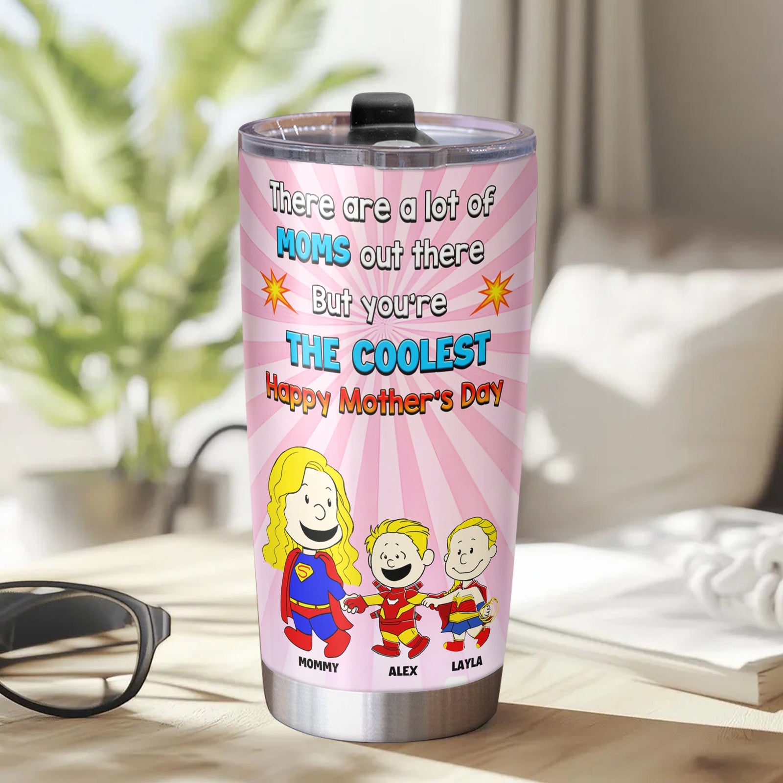 Personalized Gifts For Mom Tumbler 04kamh200325pa The Coolest Mom-Homacus
