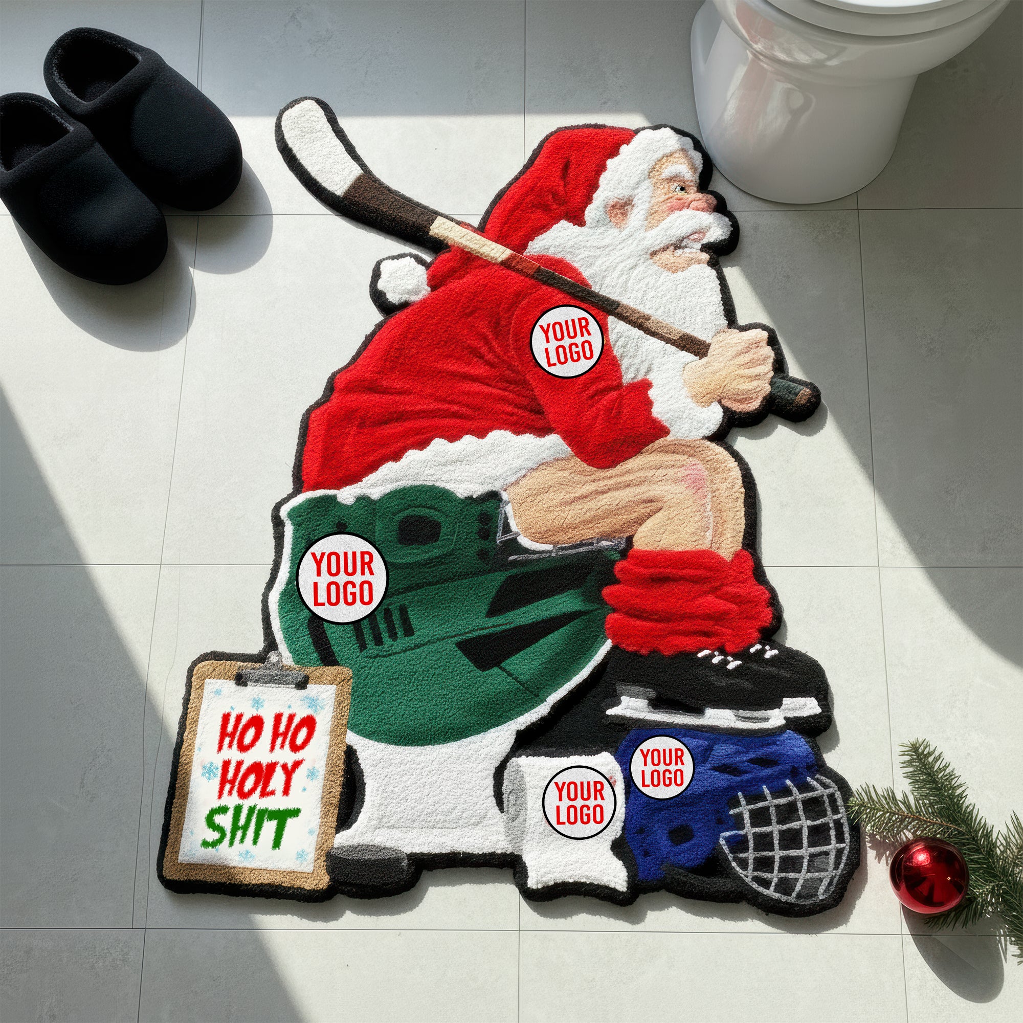 Strong Rivalry Sports Doormat – Personalized Gift for Sports Lovers 03QHQN231025-Homacus