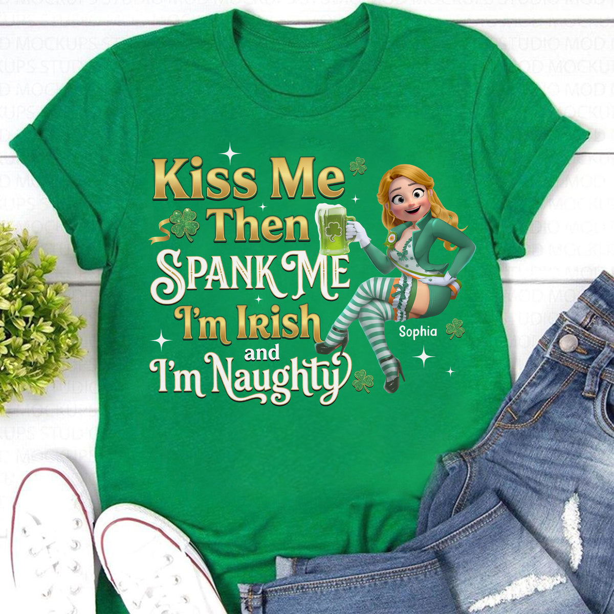 St. Patrick’s Day Drinking Shirt – Personalized Gifts For Women 02huqn151225-Homacus