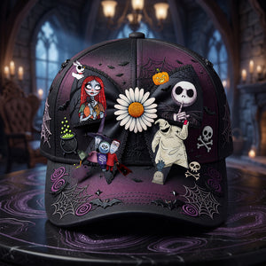 Spooky Skeleton Classic Cap - Personalized Gifts For Movie Lovers 02nata070826-Homacus