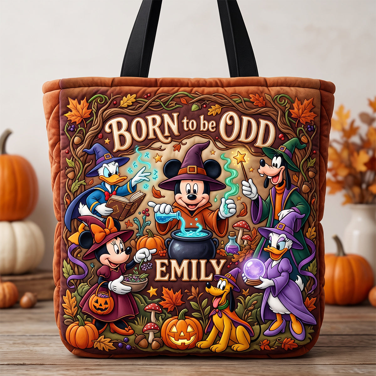 Born To Be Odd Tote Bag - Personalized Gifts For Witch Lover Tote Bag 01PATN290726-Homacus