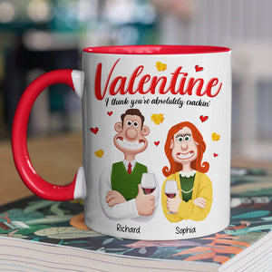 Personalized Gifts For Couple Love Cartoon Accent Mug Valentine 03XQQN091224PA-Homacus