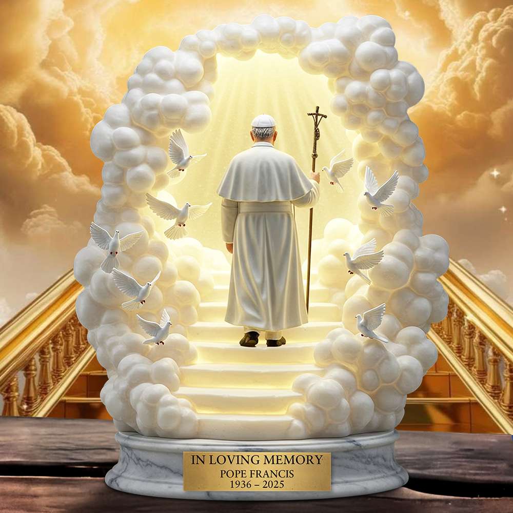 In Loving Memory Of Pope Francis Acrylic Plaque 04QHDT210425-Homacus