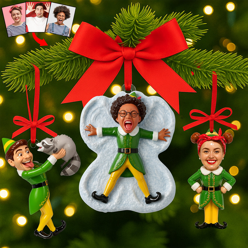 Fun Character Christmas Ornament - Custom Photo Gifts For Movie Fans 04huqn260825-Homacus