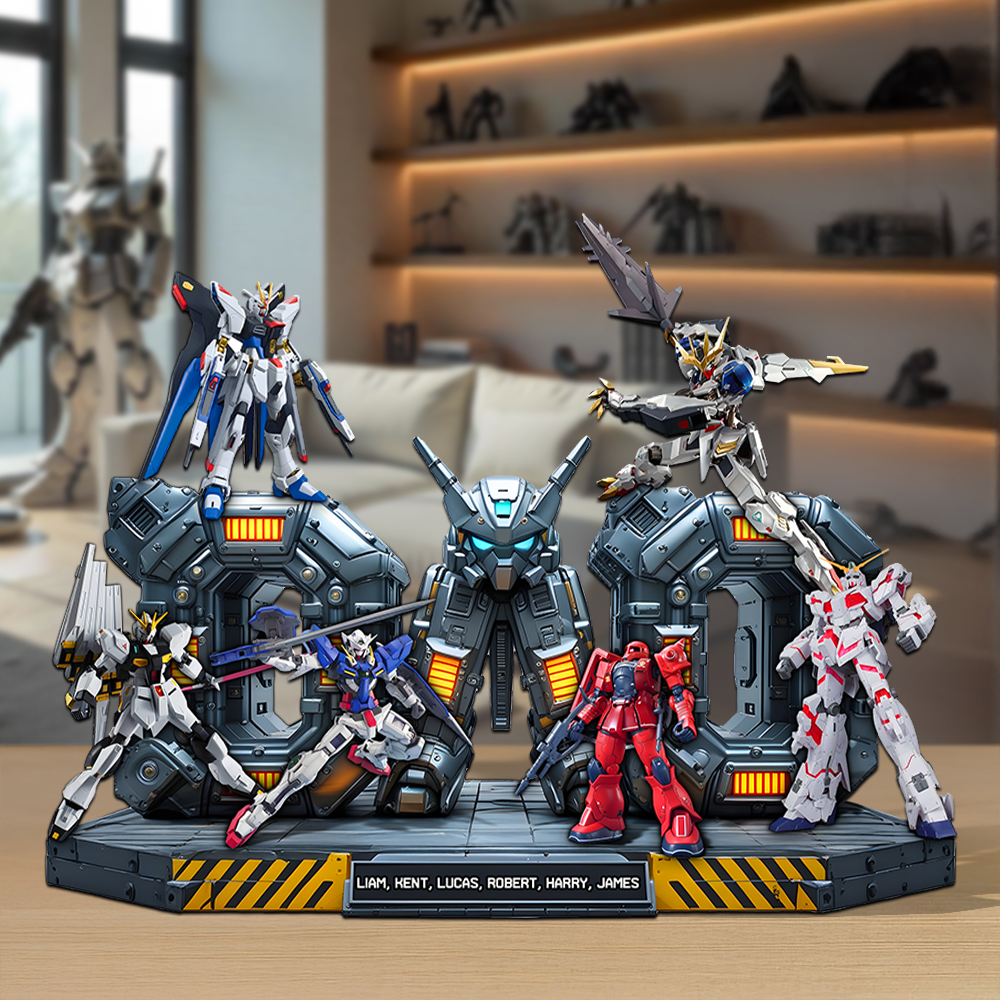 Robot Dad Plaque - Personalized Gifts For Dad 02napu220525-Homacus