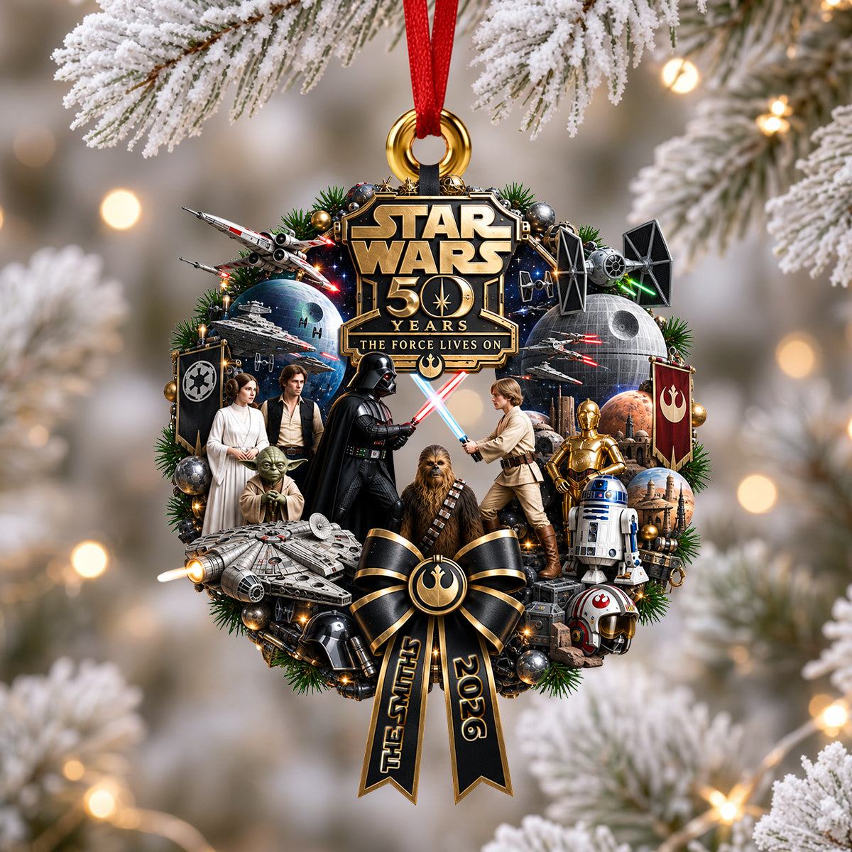 50 Years Acrylic Ornament - Personalized Gifts For Film Lovers 02OHDH230926-Homacus