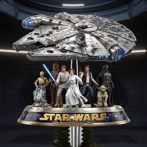 Cosmic Christmas Tree Topper - Personalized Gifts For Family 01nalu100926-Homacus