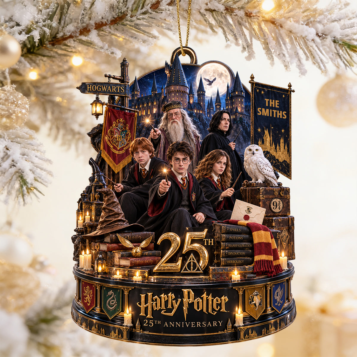 Magical Family Tree Ornament - Personalized Christmas Gifts 01OHDT100926