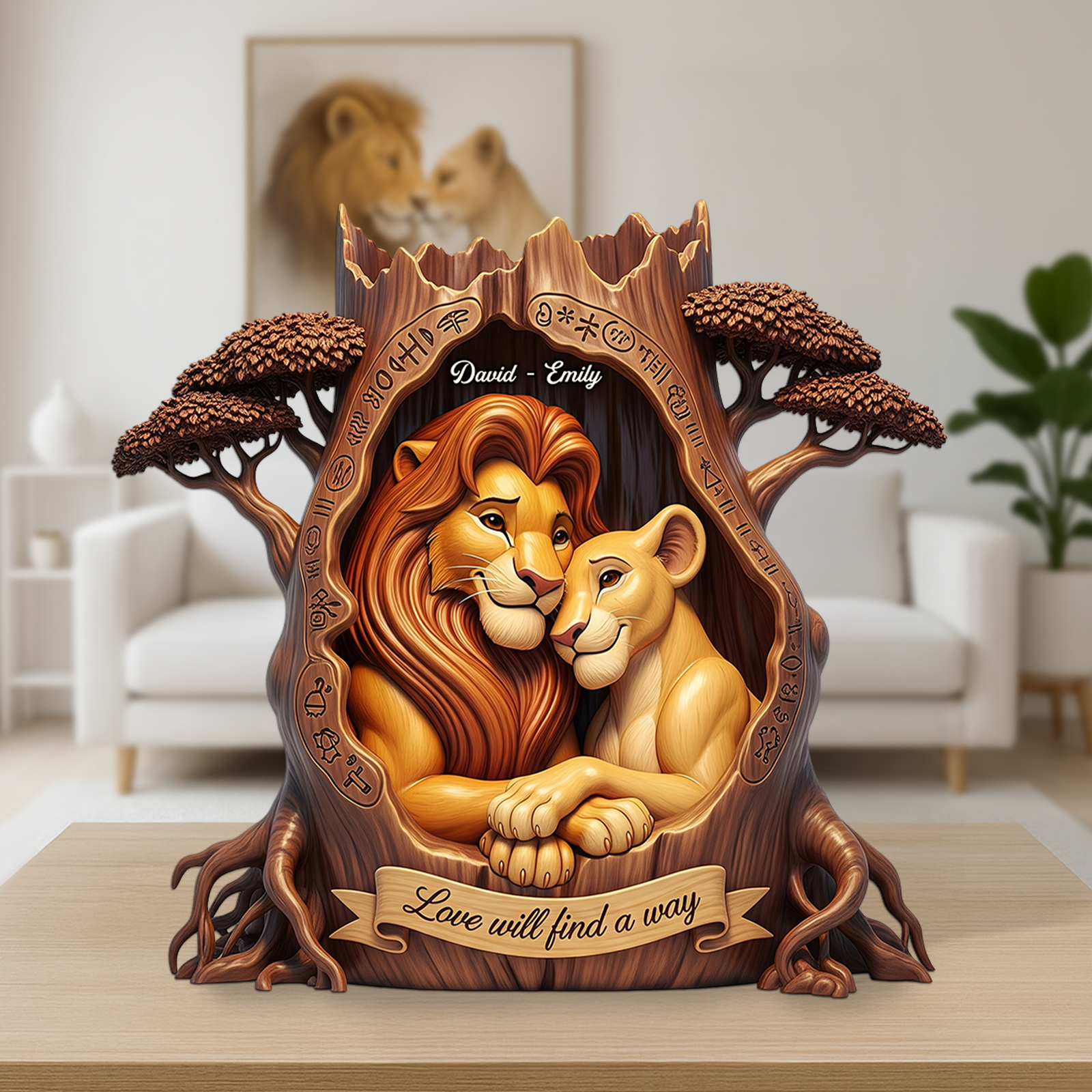 Couple Acrylic Plaque - Personalized Gifts For Couple 04ohpu070725-Homacus