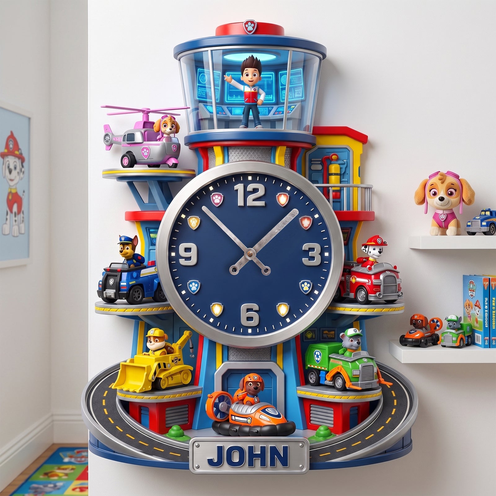 Back To School Gifts For Kids - Personalized Acrylic Hanging Wall Clock 05halu270726-Homacus