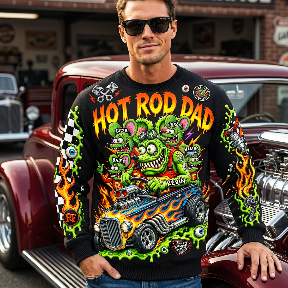 Vintage Racing Dad Shirt - Personalized Gifts For Father 01PATA080526-Homacus