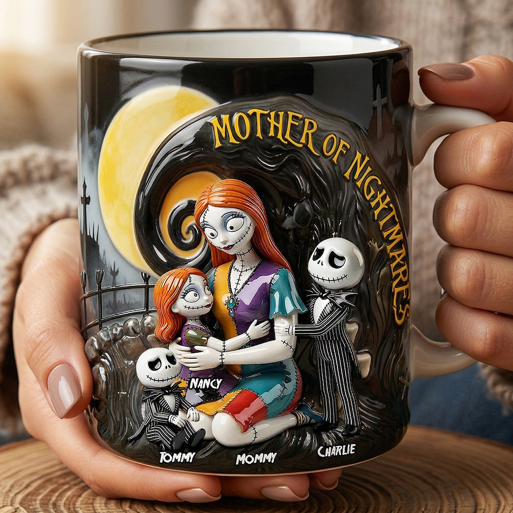 Spooky Mom Coffee Mug - Personalized Mother's Day Gifts 03OHDT020426-Homacus