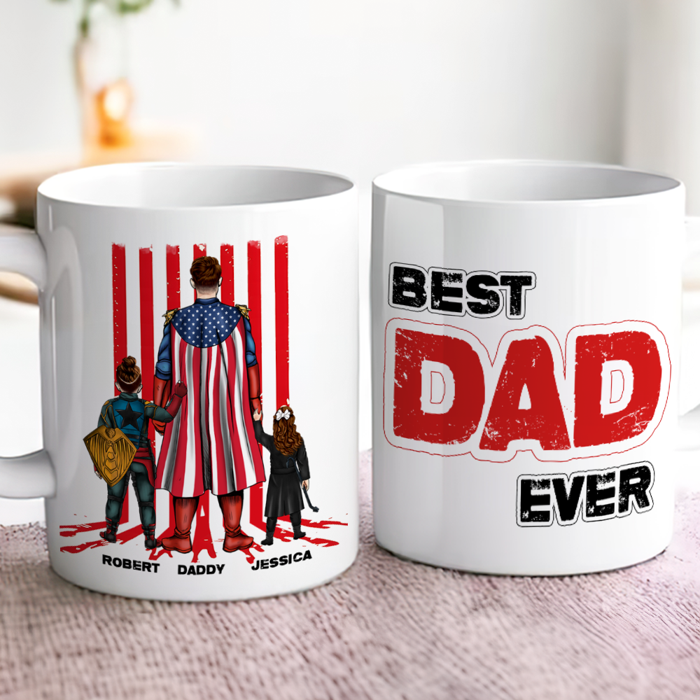 Personalized Gifts For Dad Coffee Mug Supes Dad 02TOPU120425HG-Homacus