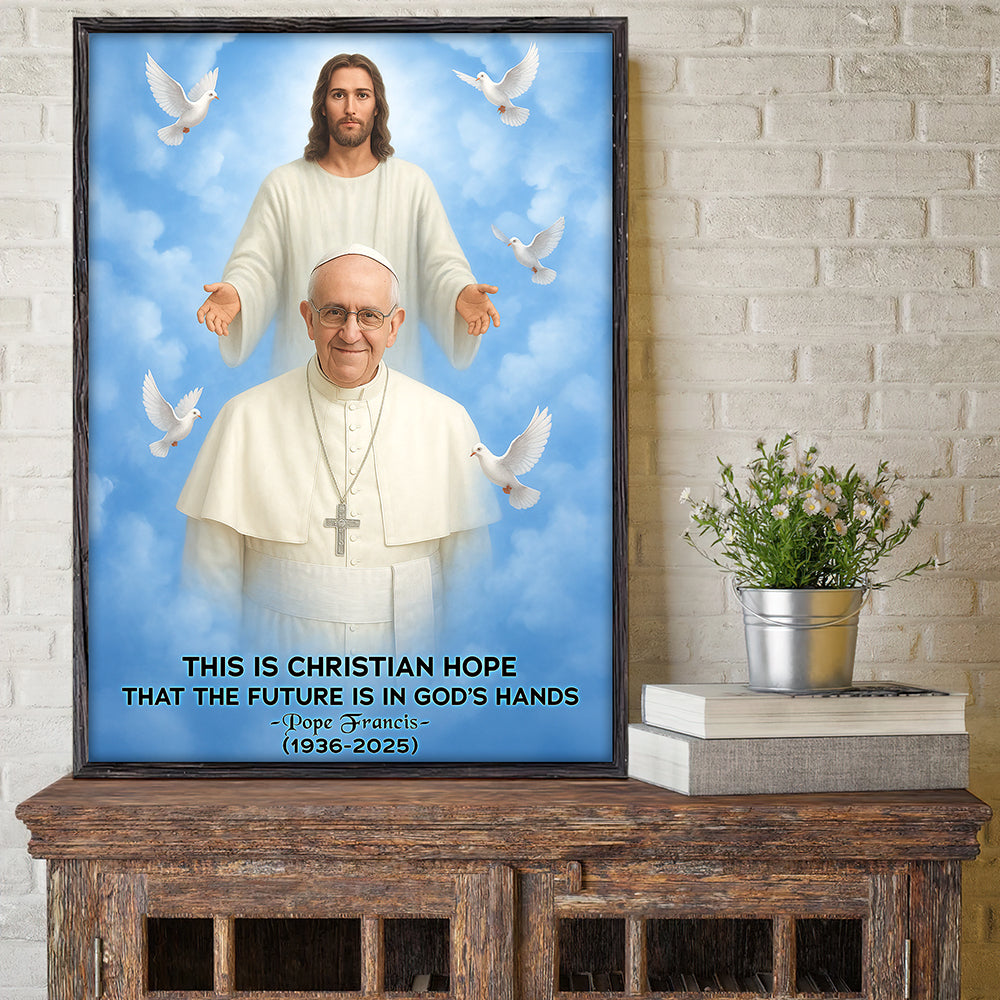 Pope Francis Canvas Print - Gift For Christian 03naqn220425-Homacus