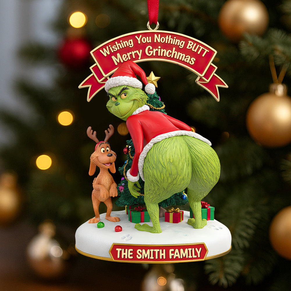 Personalized Gifts For Family Christmas Ornament 04hutn031025-Homacus