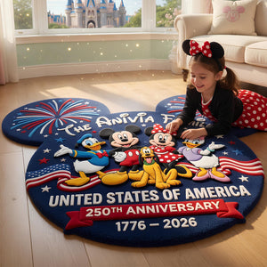 Celebrate Freedom 250th Edition Custom Shape Doormat - Personalized Gifts For Patriots 04PADT290426-Homacus