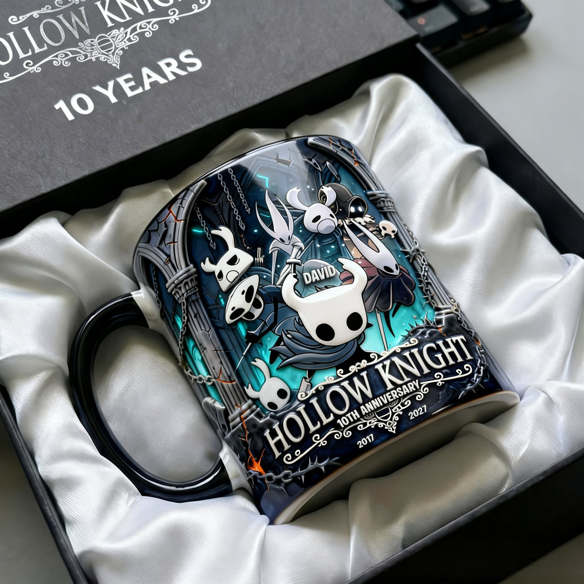 Adorable Warriors Celebrating 10th Anniversary Accent Mug - Personalized Gifts 01nalu130226-Homacus