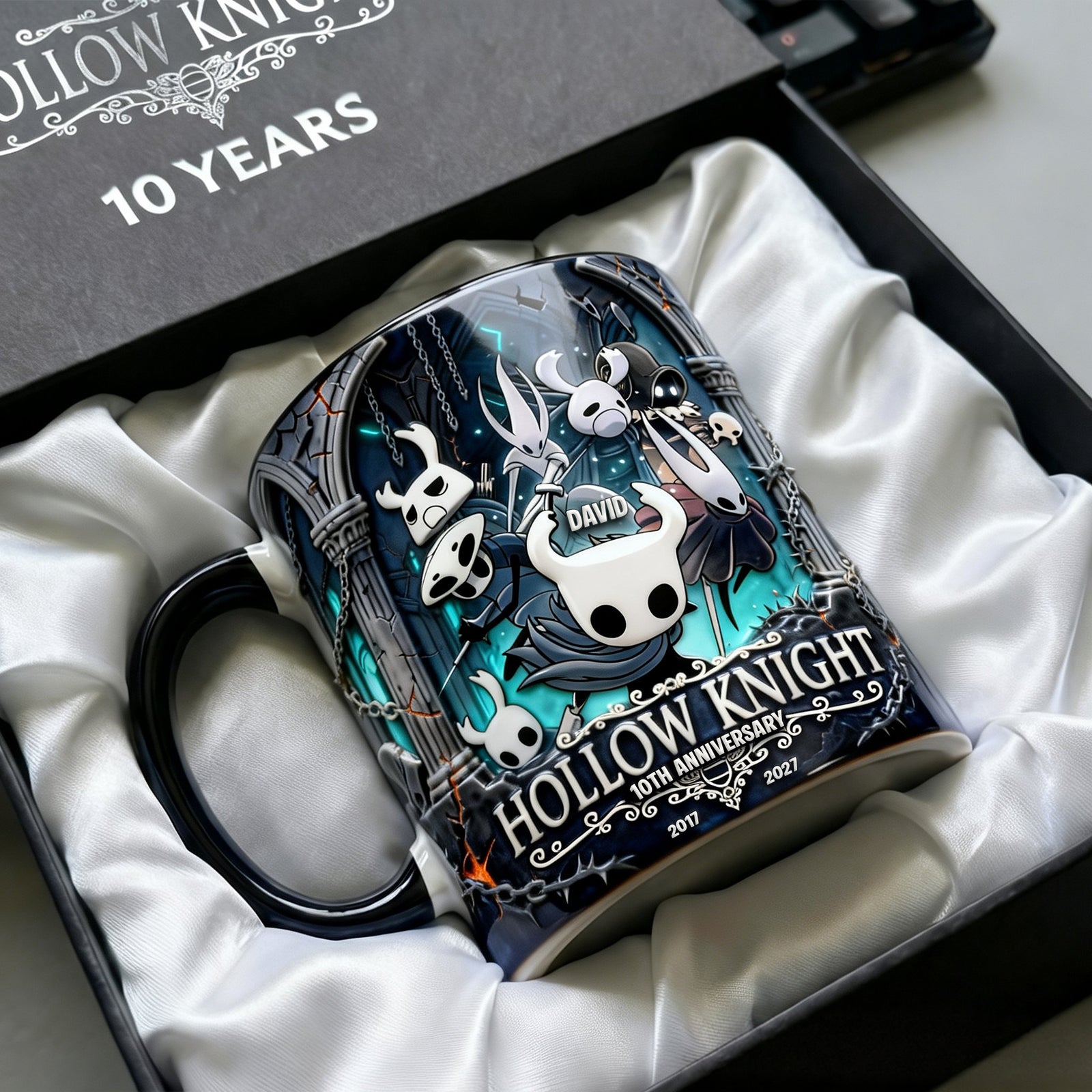 Adorable Warriors Celebrating 10th Anniversary Accent Mug - Personalized Gifts 01nalu130226-Homacus