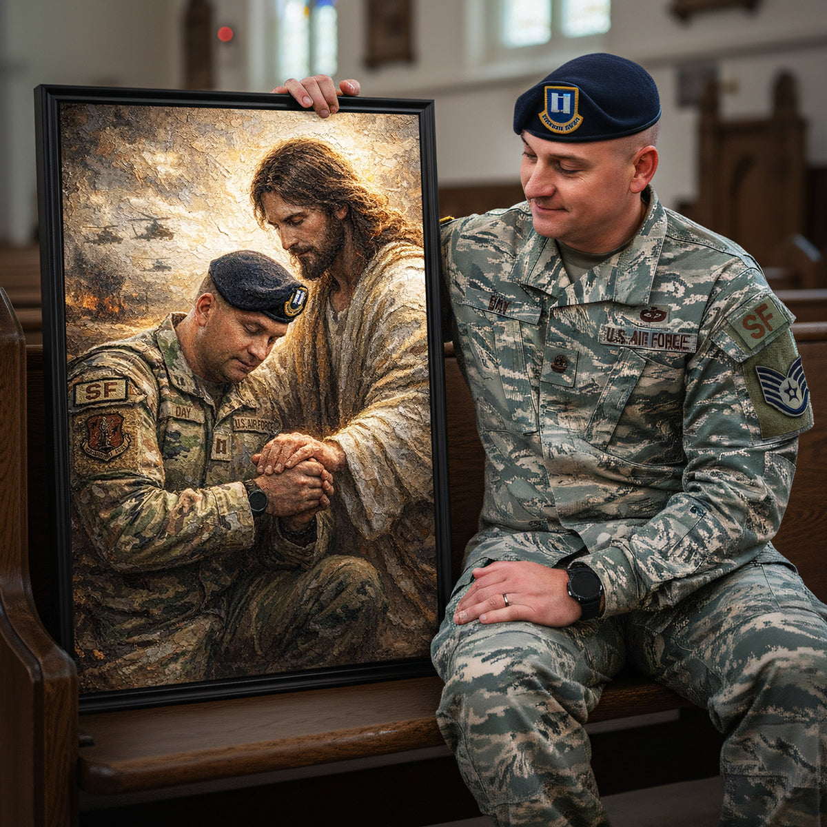 God Bless Our Veterans Poster - Custom Photo Gifts For Veterans 03tgta270326-Homacus
