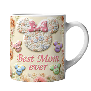 Best Mom Ever Coffee Mug - Personalized Gifts For Mom 05TOQN230226-Homacus