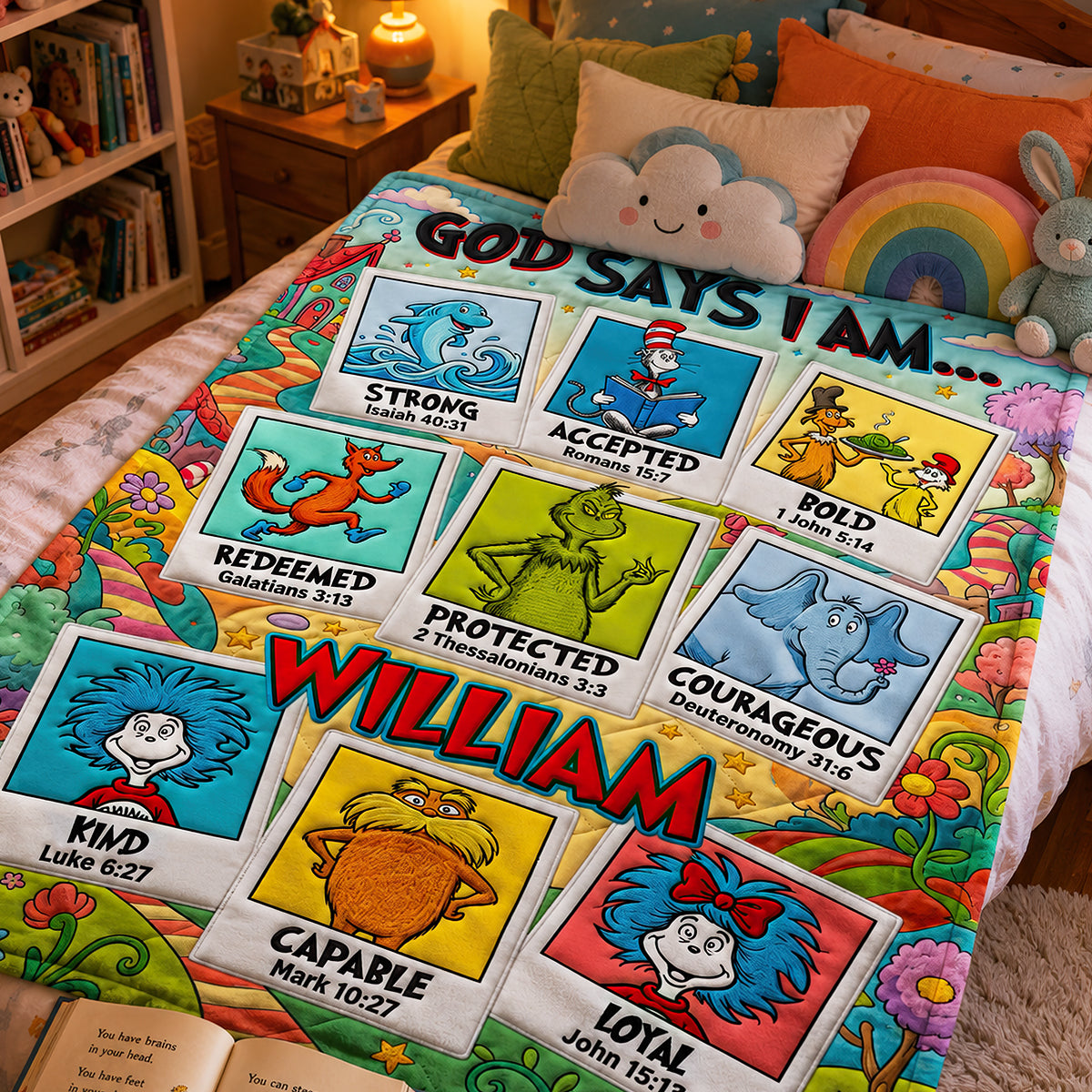 God Say I Am Faithful Blanket - Personalized Gifts For Christian Blanket 01PADT040826
