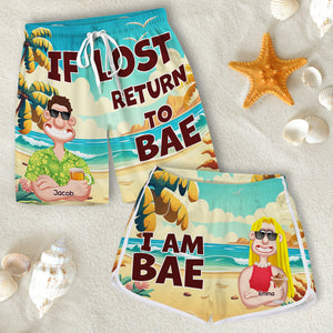 Personalized Gifts For Couple Beach Shorts Set Summer Vacation 02XQLU180125PA-Homacus