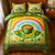 Personalized Gifts For St. Patrick's Lovers Quilt Bedding Set Special Line, Rainbow & Pot Of Gold 07TGMH180125-Homacus