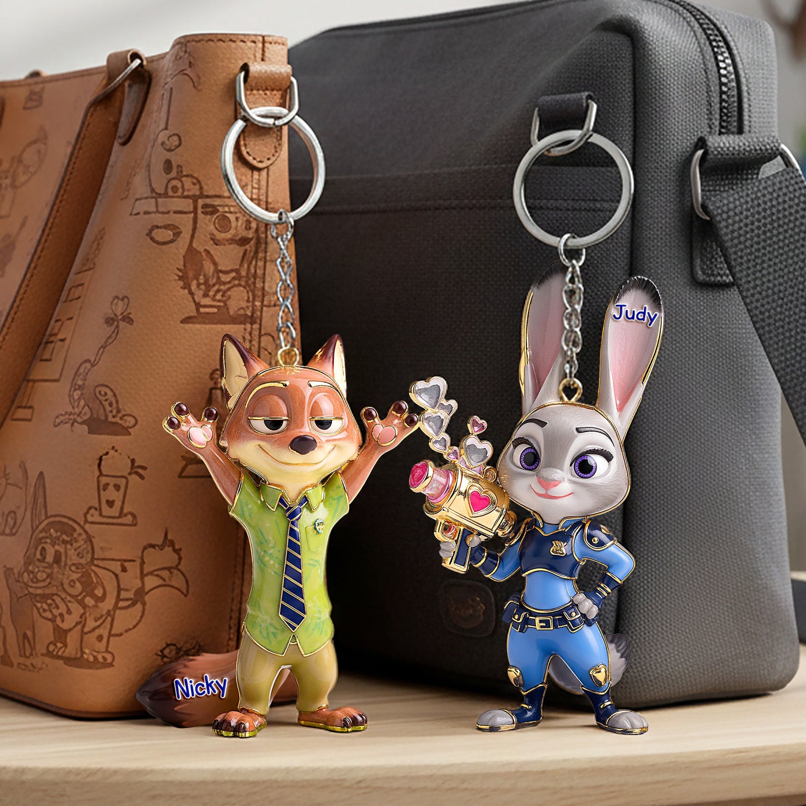 Funny Couple Keychain - Personalized Gifts For Couples 05pgmg161225