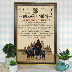 Personalized Gifts For Mom Canvas Print 03htdt110424tm Mother's Day-Homacus