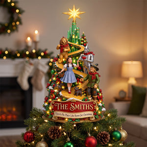 Fantasy World Tree Topper - Personalized Christmas Gifts 02hadh240826