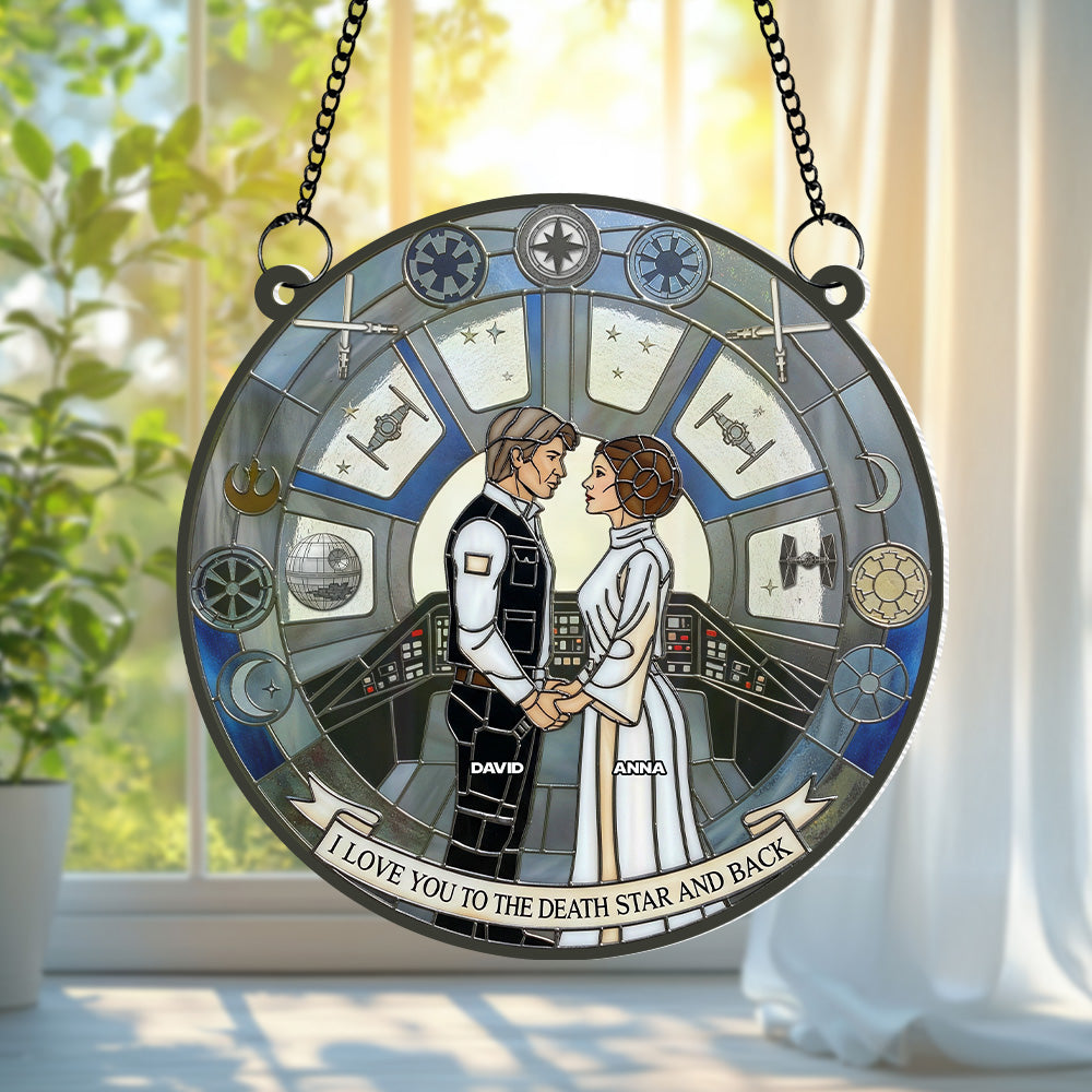 Galaxy Couple Suncatcher - Personalized Gifts For Couple 01ohtn140625-Homacus