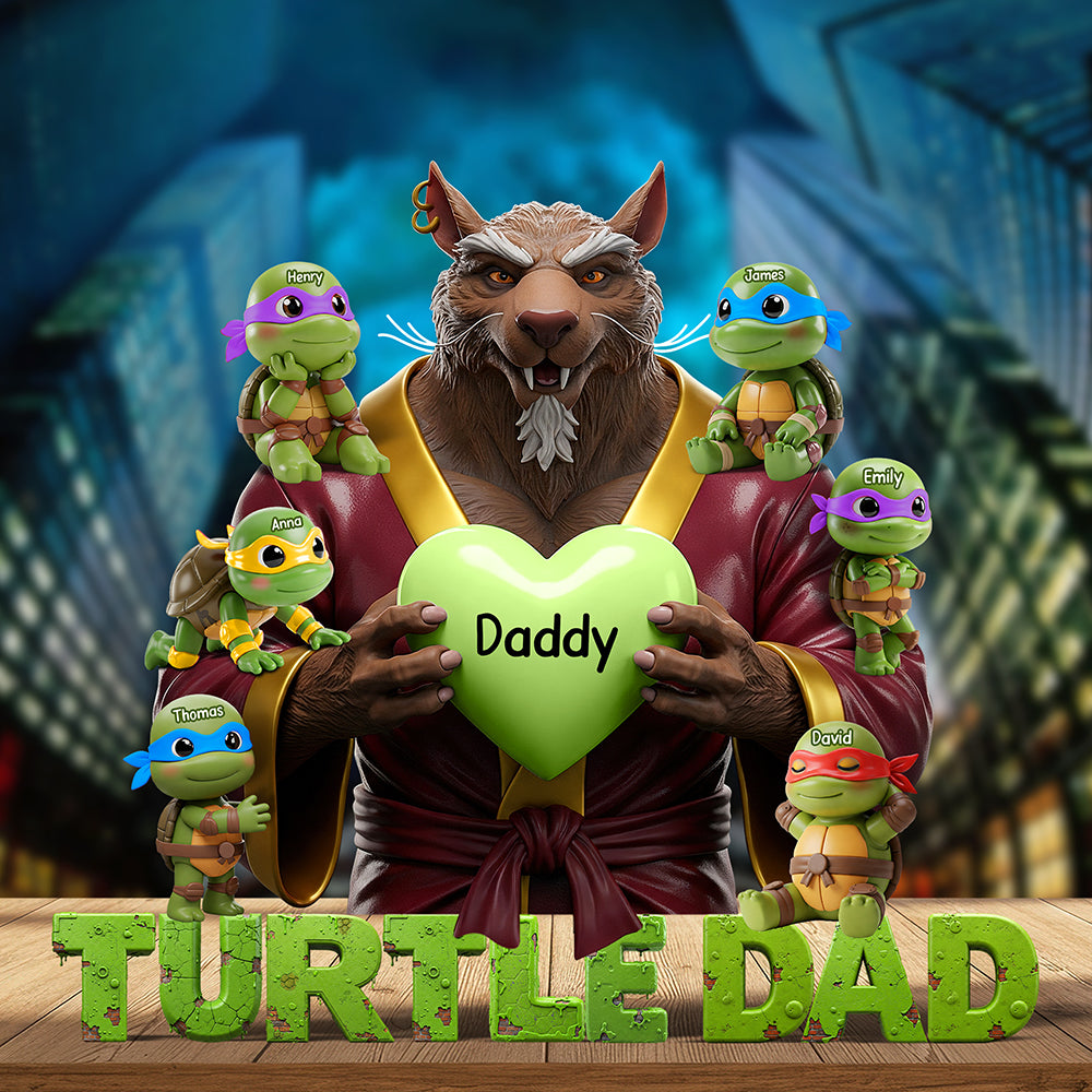 Master Dad Acrylic Plaque Personalized Gifts For Dad 01OHQN200525-Homacus