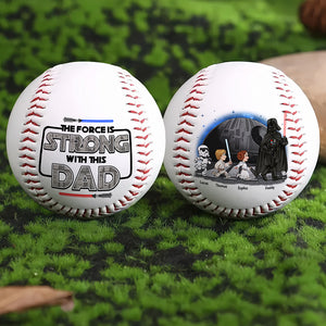 Personalized Gift For Dad Baseball Father's Day Galaxy Dad 031QHQN060425-Homacus