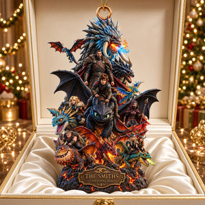 Legendary Creatures Trainer Ornament - Personalized Gifts For Christmas Ornament 03TTDT170926