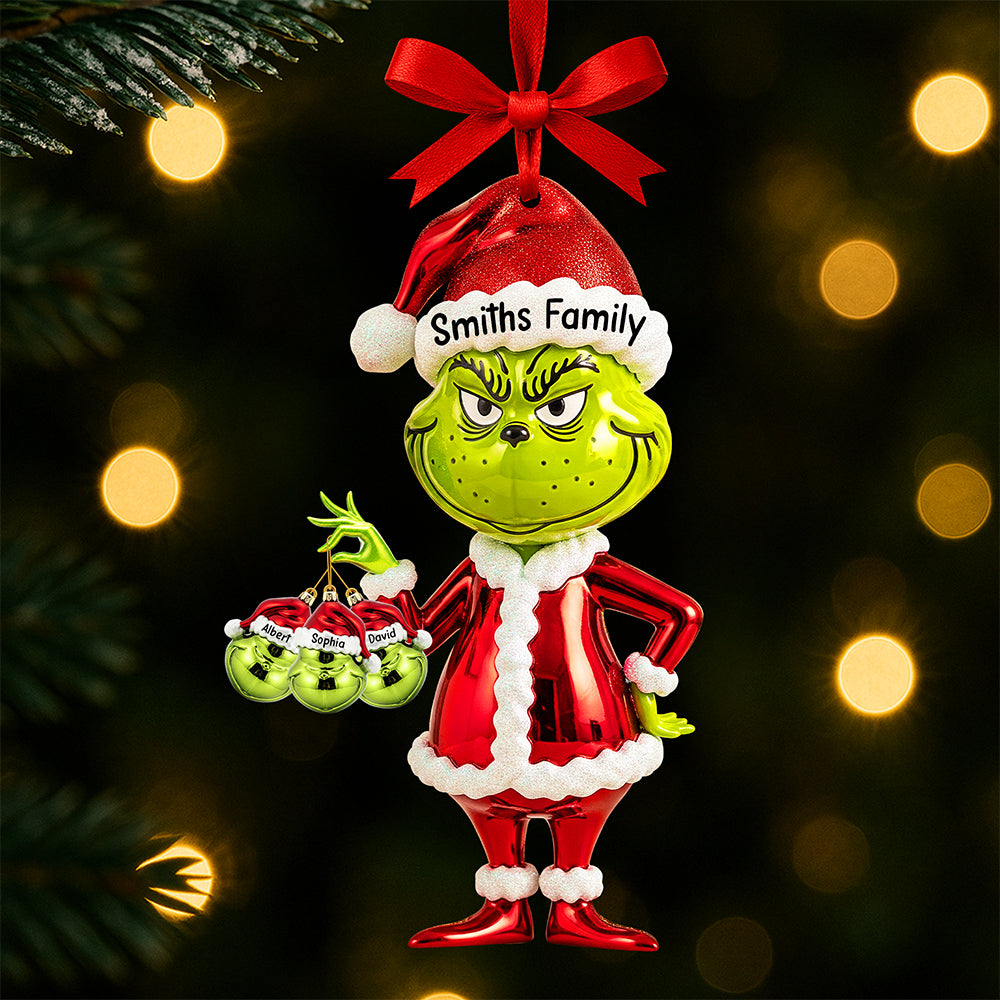 Funny Holiday Christmas Ornament - Personalized Gifts For Family 05pgqn150925-Homacus