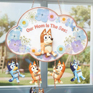 Our Mom Is The Best Suncatcher Ornament - Personalized Gifts For Mother's Day 01NATA300326-Homacus