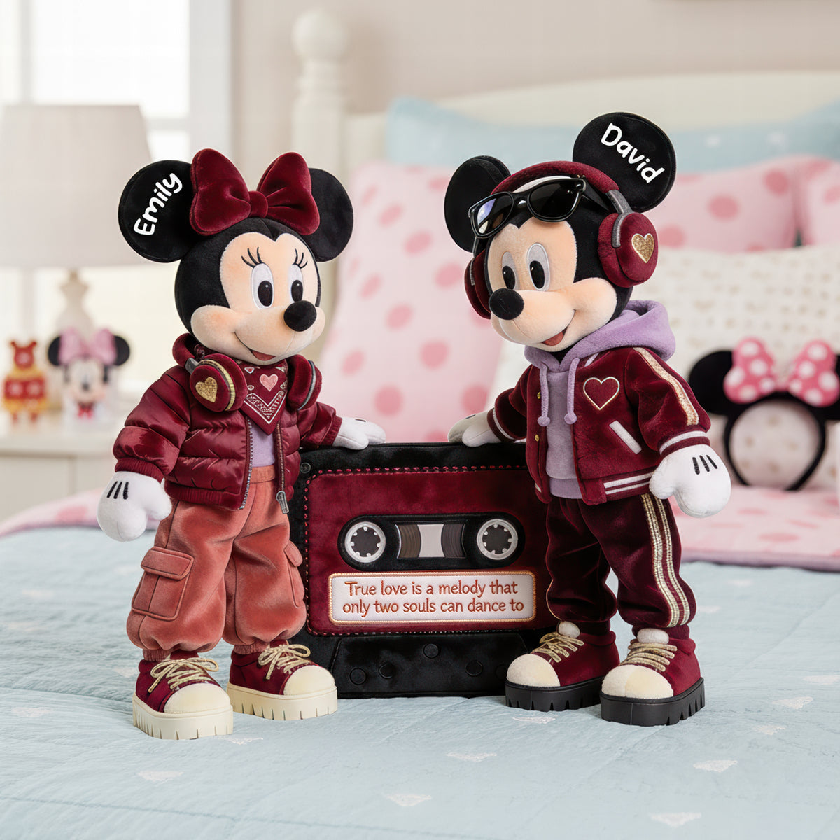 Love Melody Couple Pillow – Personalized Gifts For Couple 05paqn121225-Homacus