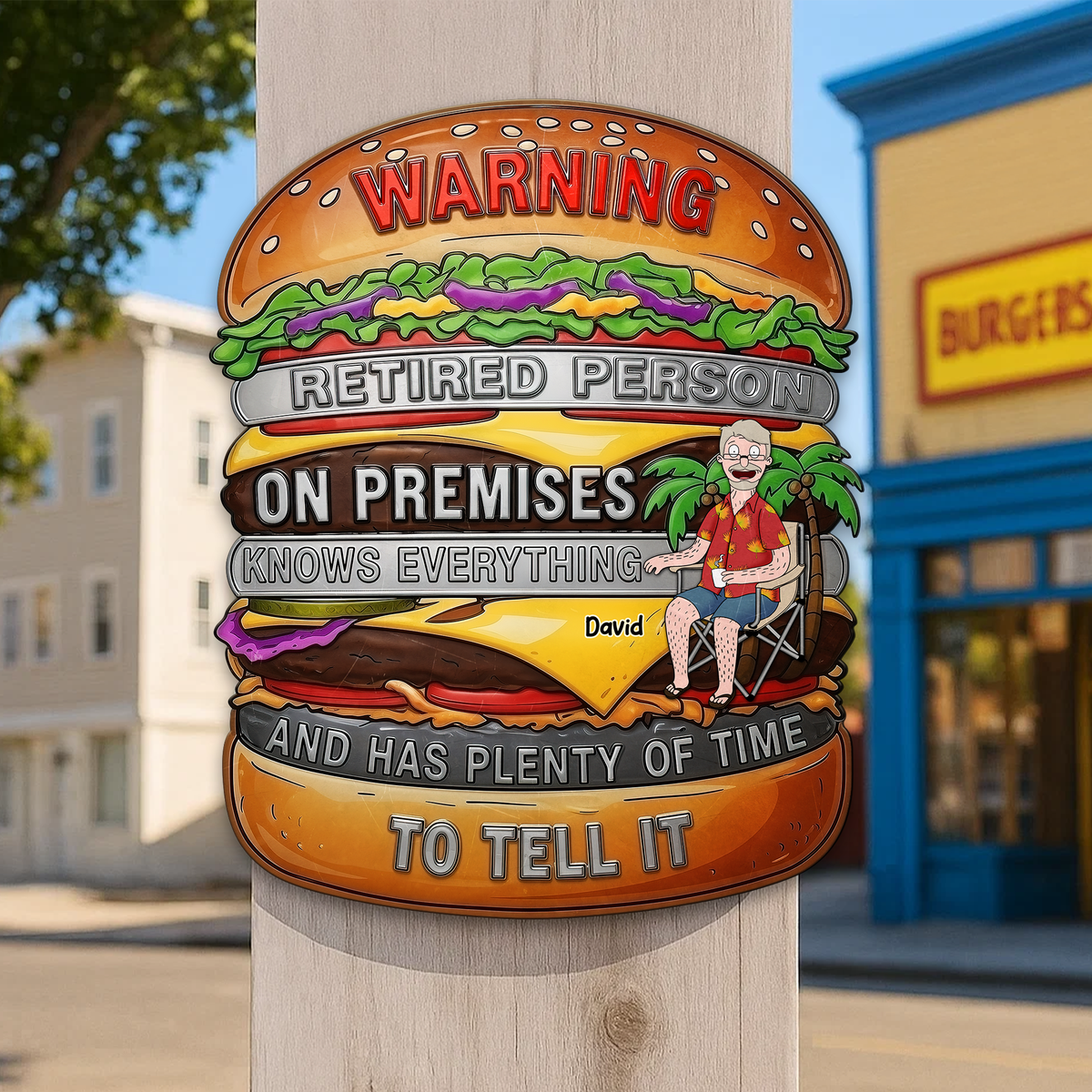 Personalized Retirement Gifts For Him Metal Sign 02TGPU100725PA-Homacus