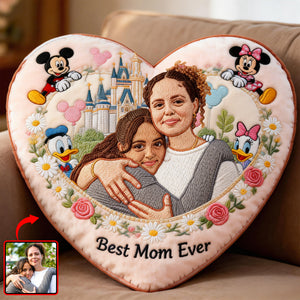 Custom Photo Beloved Mom Pillow, Personalized Gifts For Moms 05qhqn280326-Homacus