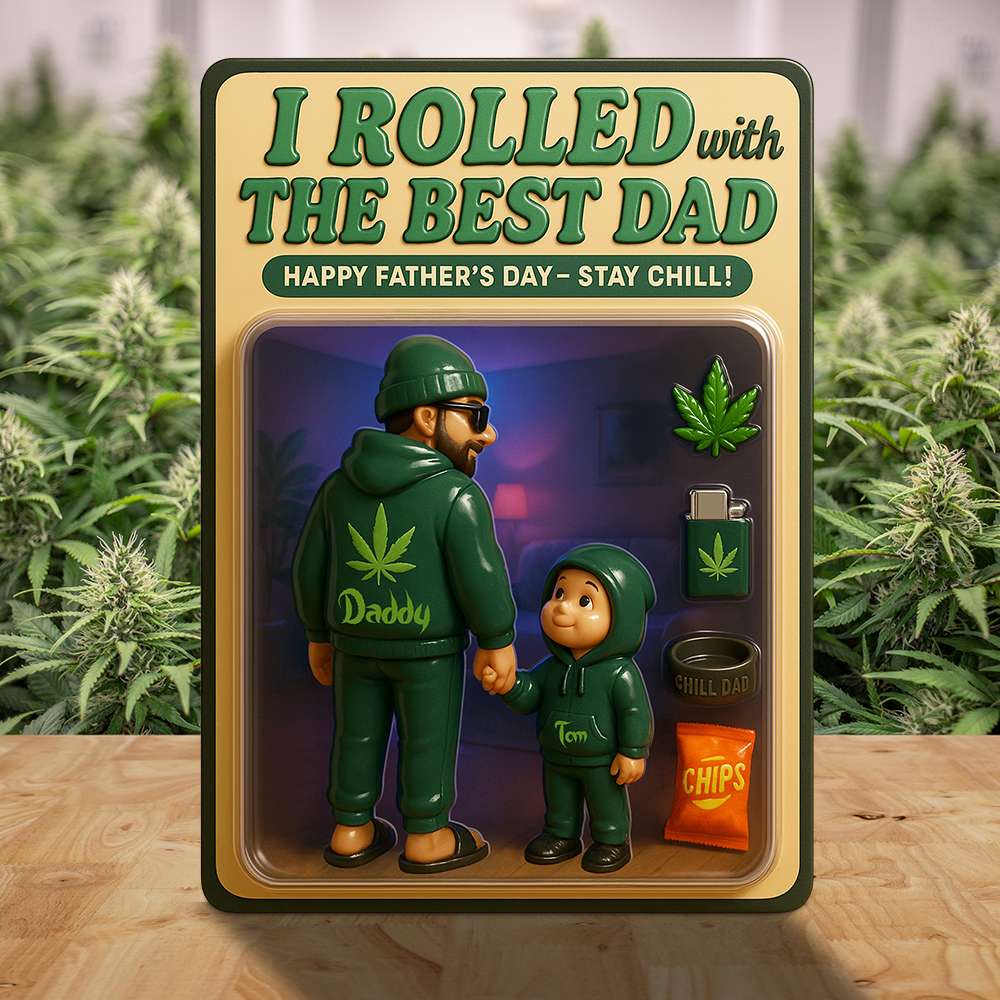 The Best Dad Acrylic Plaque Gifts For Dad 03TODT240425-Homacus
