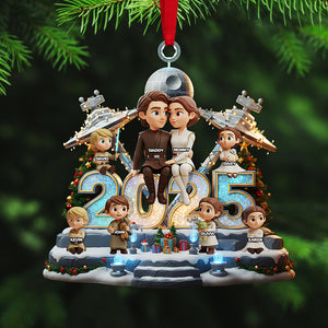 Family Custom Shape Acrylic Ornament, Personalized Gifts For Christmas 03pata171025-Homacus